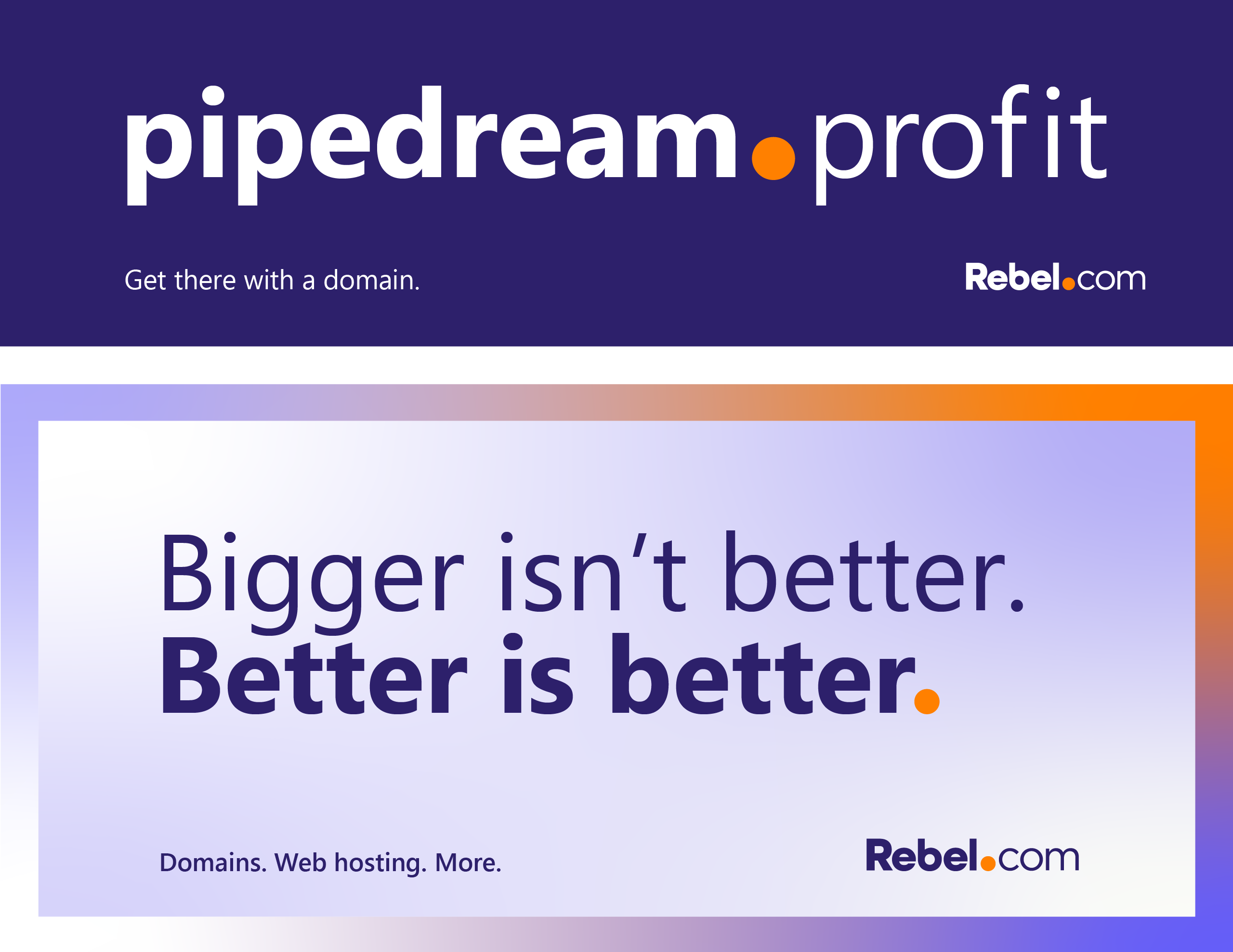 Rebel.com work sample